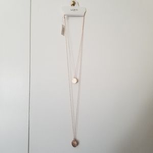 Loft Outlet Jewelry Brass Rose Gold Necklace